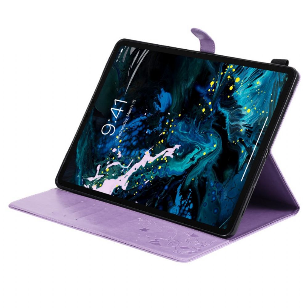 Folio-hoesje voor iPad Pro 12.9" (2021) (2020) (2018) Kat En Bijen