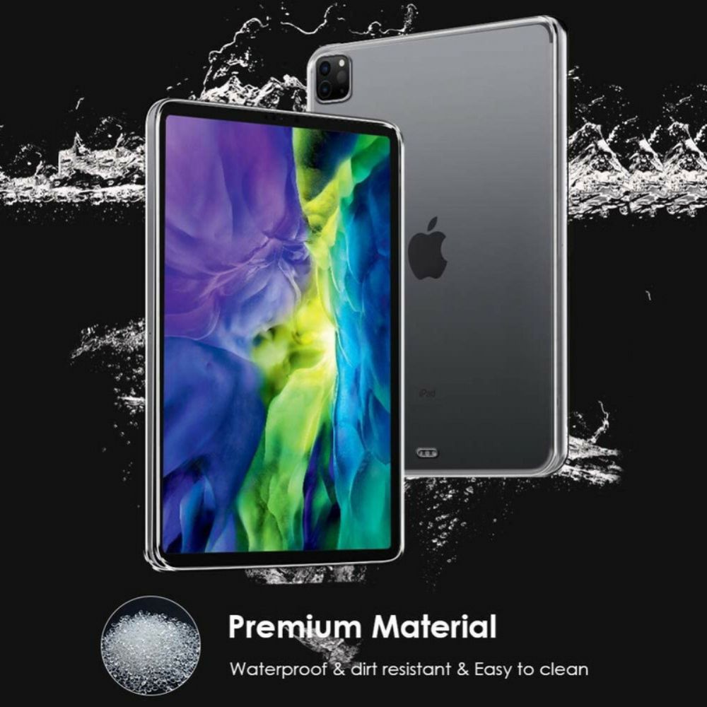 Hoesje voor iPad Pro 12.9" (2021) (2020) (2018) Clear Siliconen