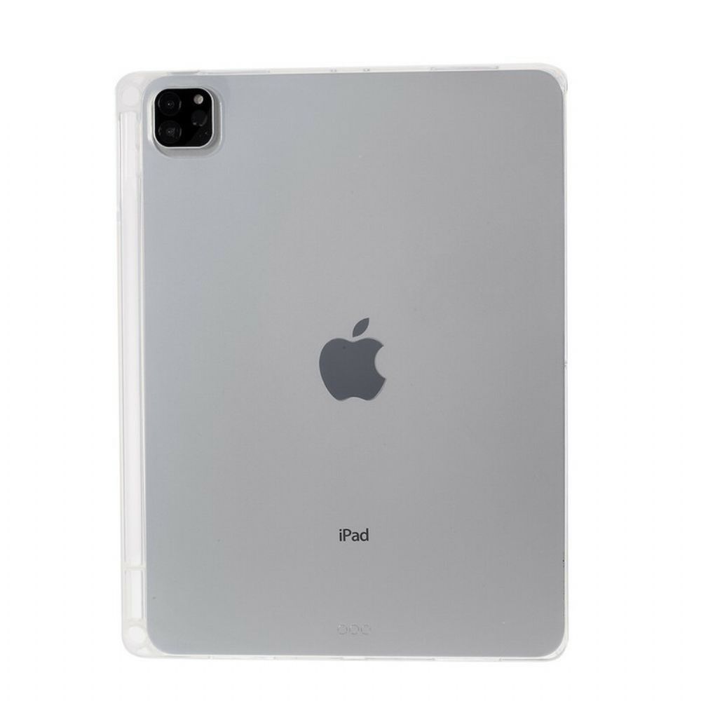 Hoesje voor iPad Pro 12.9" (2021) (2020) (2018) Transparante Potloodhouder