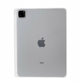 Hoesje voor iPad Pro 12.9" (2021) (2020) (2018) Transparante Potloodhouder