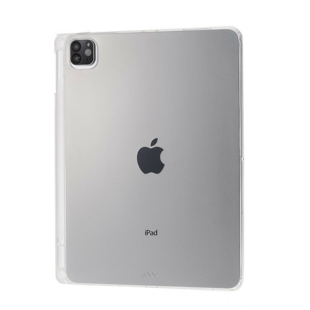 Hoesje voor iPad Pro 12.9" (2021) (2020) (2018) Transparante Potloodhouder