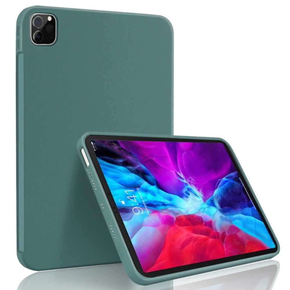 Hoesje voor iPad Pro 12.9" (2021) (2020) (2018) Vloeibare Siliconen