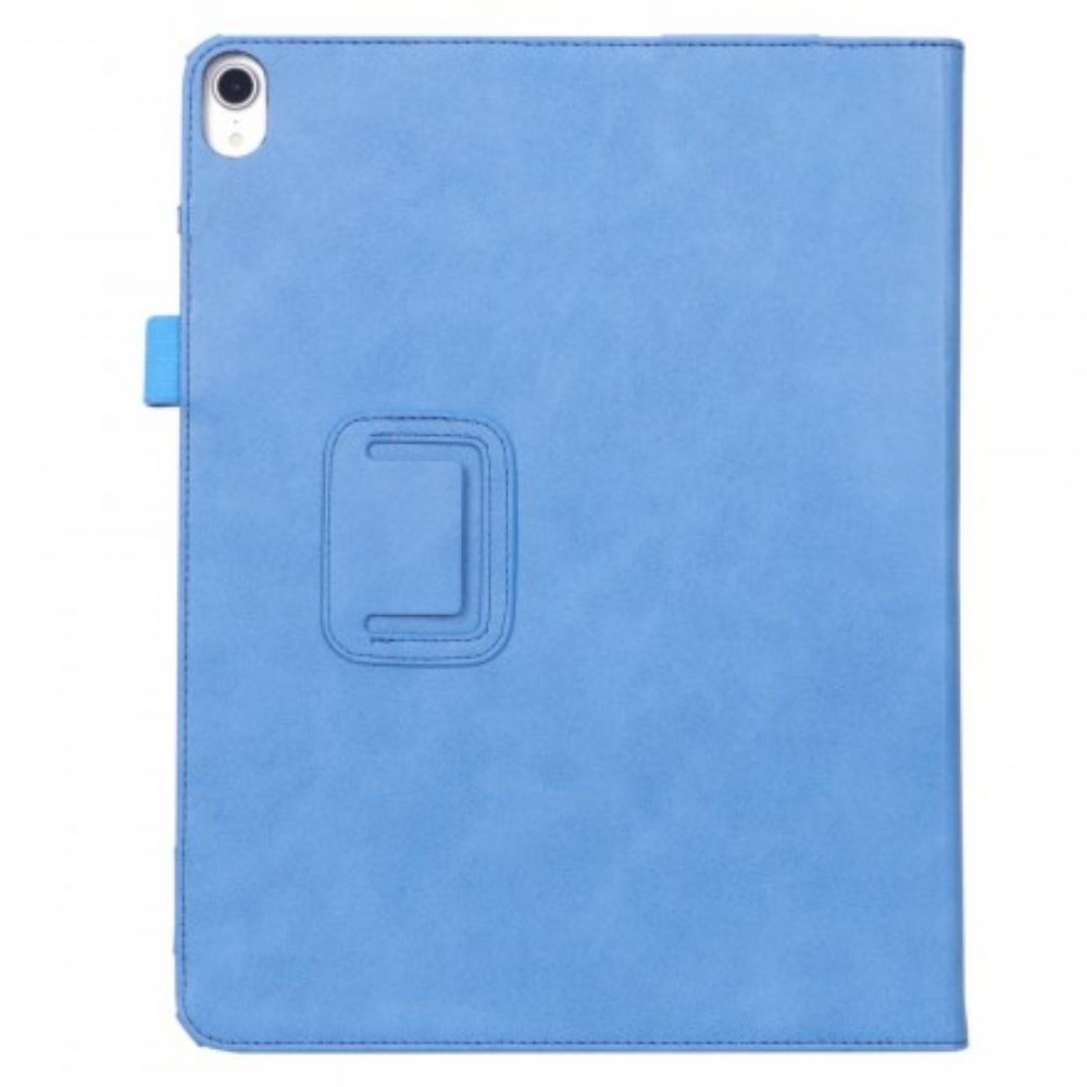 Leren Hoesje voor iPad Pro 12.9" (2021) (2020) (2018) Lederen Stijl Met Riem