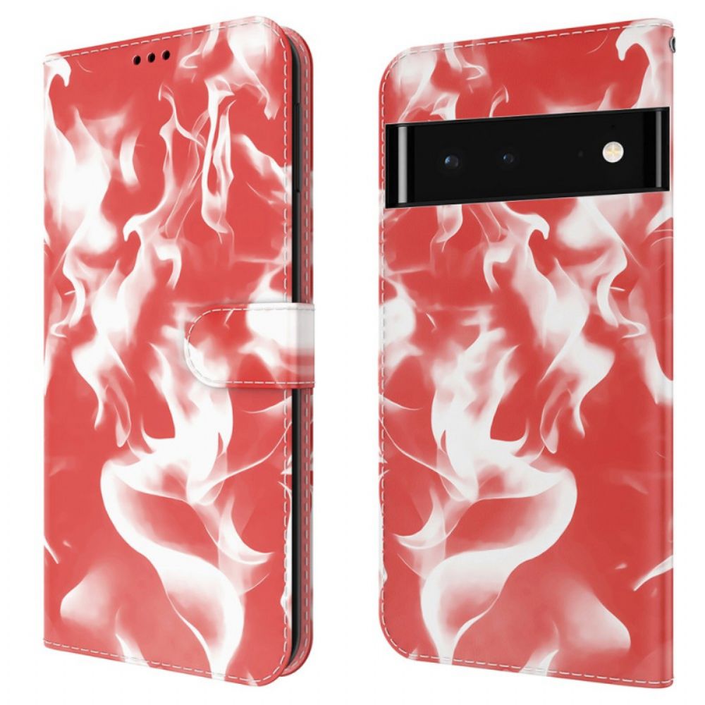 Folio-hoesje voor Google Pixel 6 Abstract Patroon