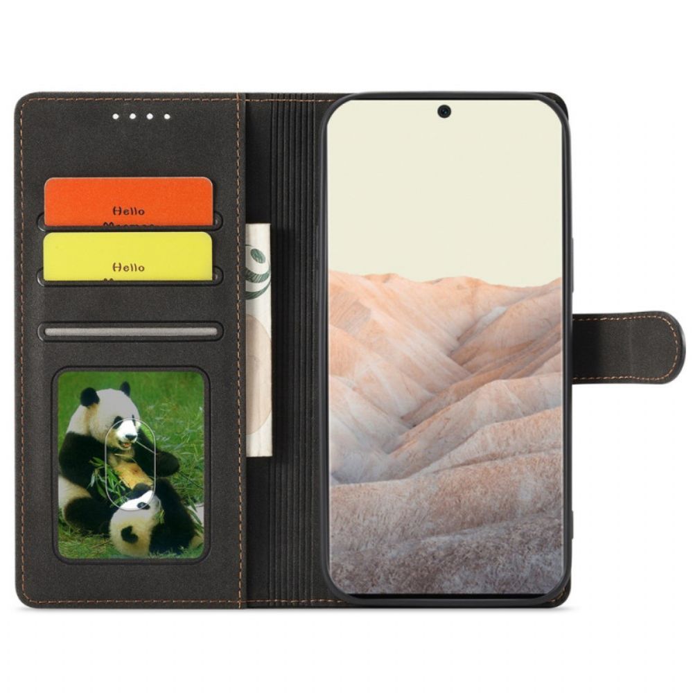 Folio-hoesje voor Google Pixel 6 Magnetische Rfid-functie