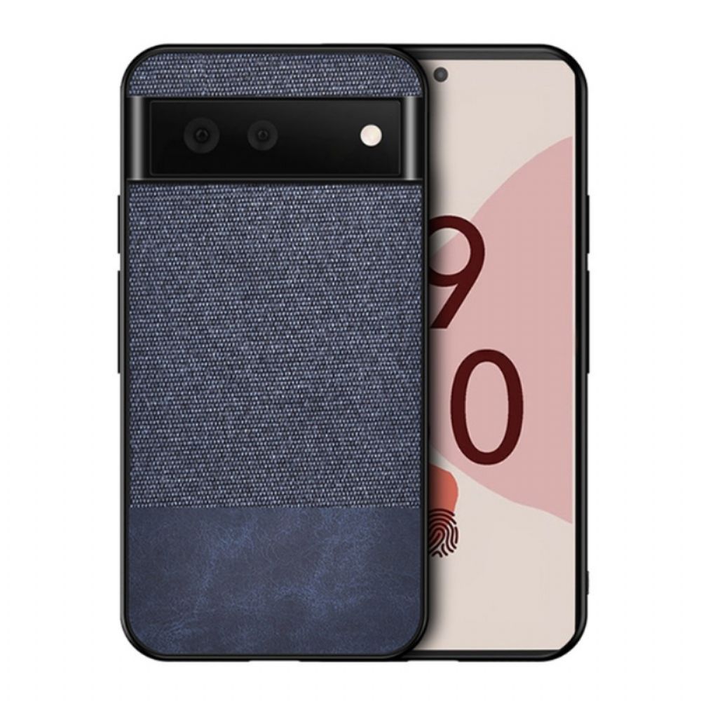 Hoesje voor Google Pixel 6 Bitextuur Kunstleer