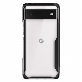 Hoesje voor Google Pixel 6 Hybride Met Afgeschuinde Rand