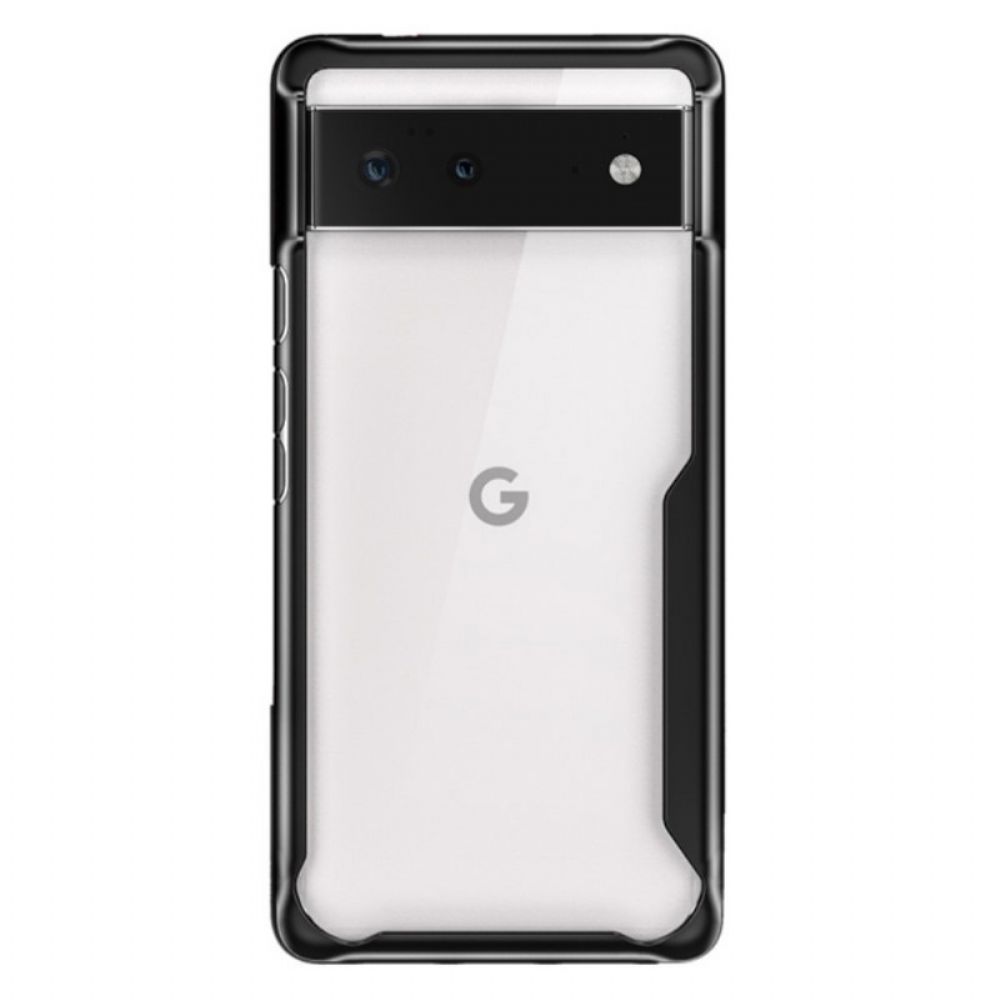 Hoesje voor Google Pixel 6 Hybride Met Afgeschuinde Rand