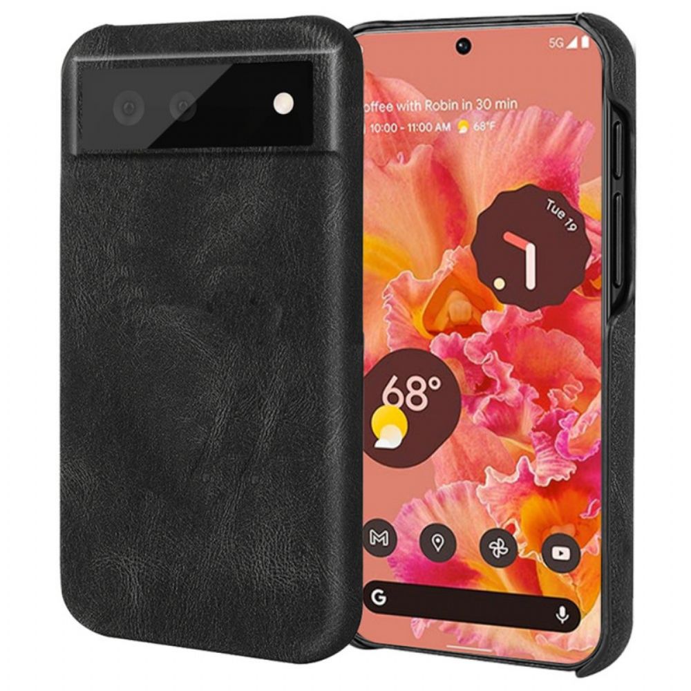 Hoesje voor Google Pixel 6 Nieuwe Kleuren Elegance Leereffect