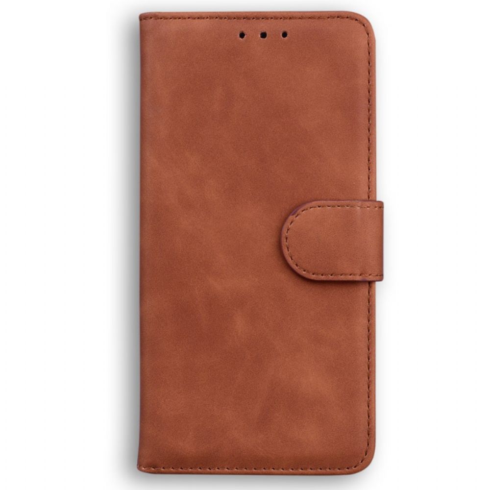 Flip Case Leren Sony Xperia 10 Vi Ledereffect