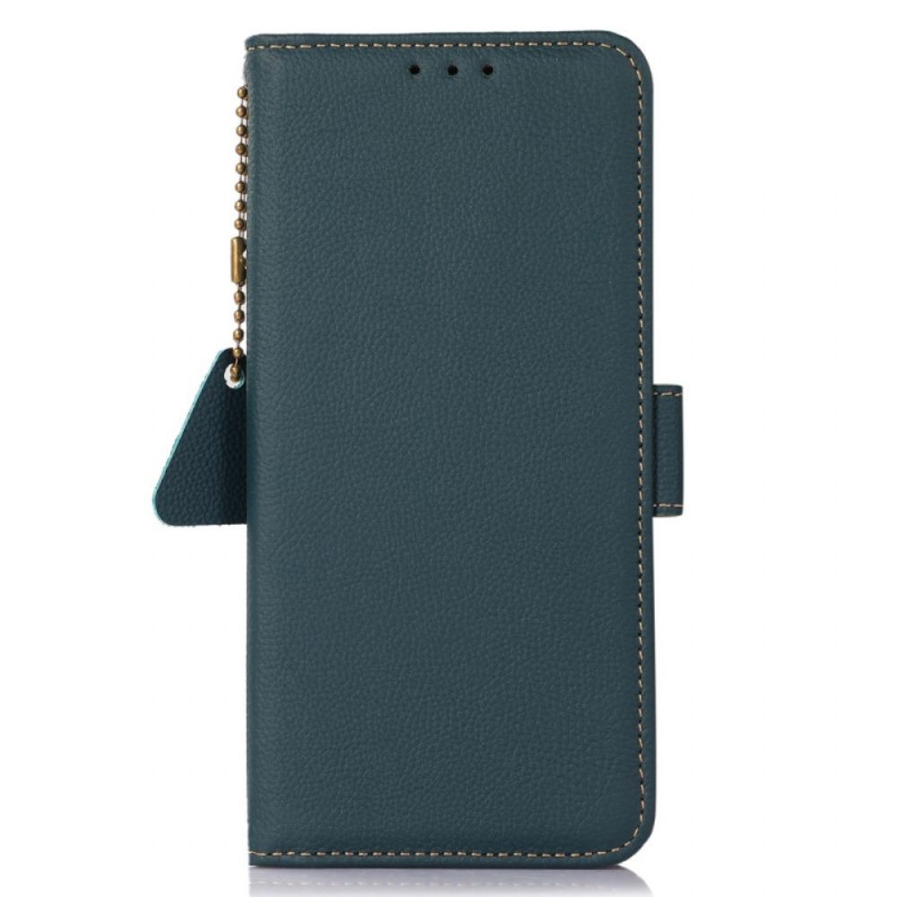 Flip Case Leren Sony Xperia 10 Vi Rfid-blokkeersleutelhanger