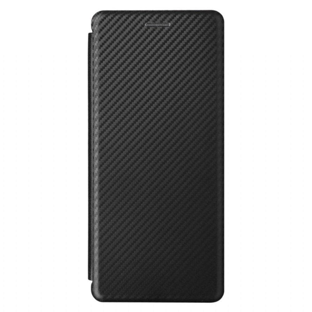 Folio-hoesje Sony Xperia 10 Vi Koolstofvezel