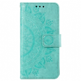 Folio-hoesje Sony Xperia 10 Vi Telefoonhoesje Mandala-bandpatroon