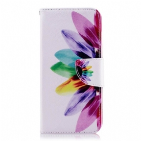 Folio-hoesje voor Samsung Galaxy J6 Aquarel Bloem