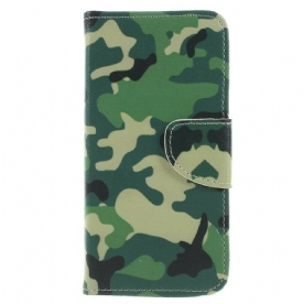 Folio-hoesje voor Samsung Galaxy J6 Militaire Camouflage