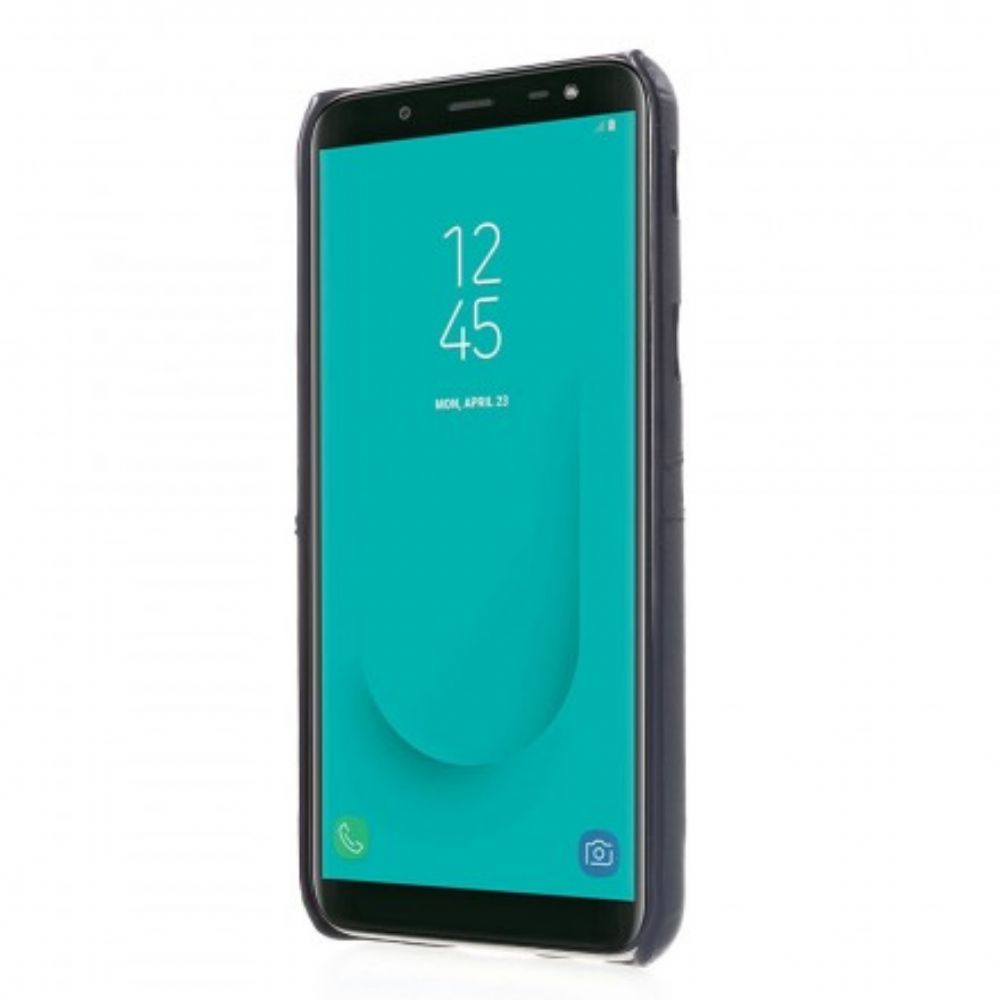 Hoesje voor Samsung Galaxy J6 Kaarthouder