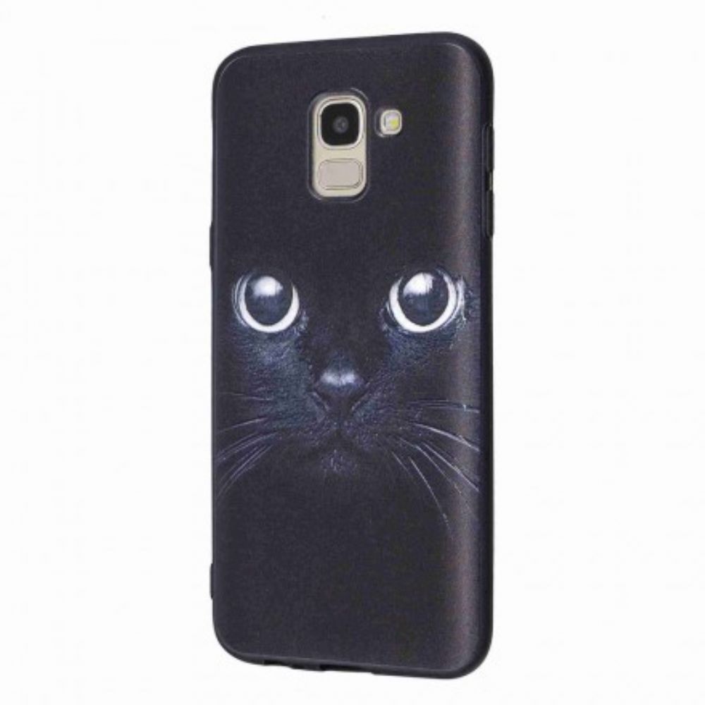 Hoesje voor Samsung Galaxy J6 Kattenogen