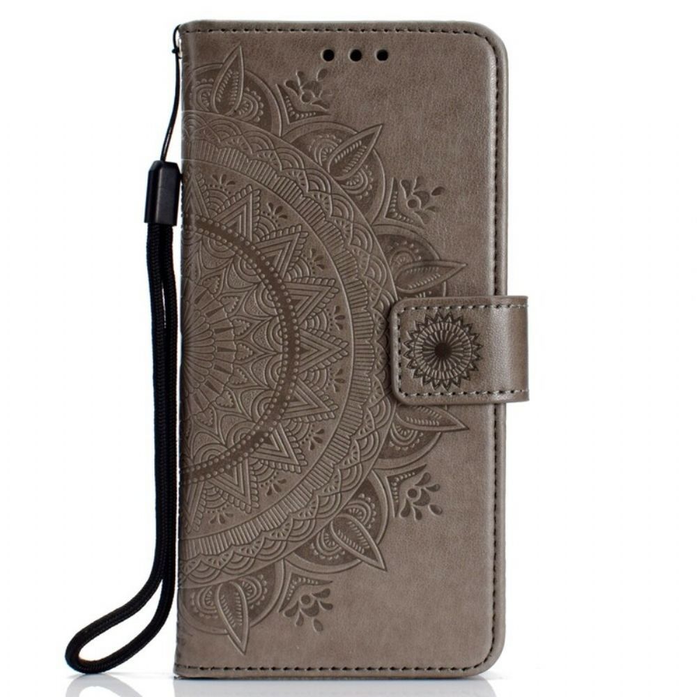 Leren Hoesje voor Samsung Galaxy J6 Zon Mandala