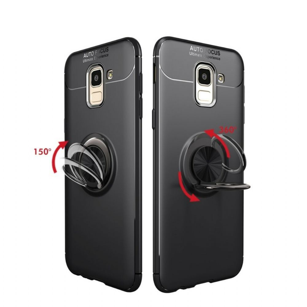 Telefoonhoesje voor Samsung Galaxy J6 Draaiende Ring