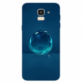 Telefoonhoesje voor Samsung Galaxy J6 Waterdruppel