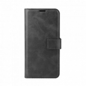 Flip Case voor Oppo A15 Extreem Slank Leereffect