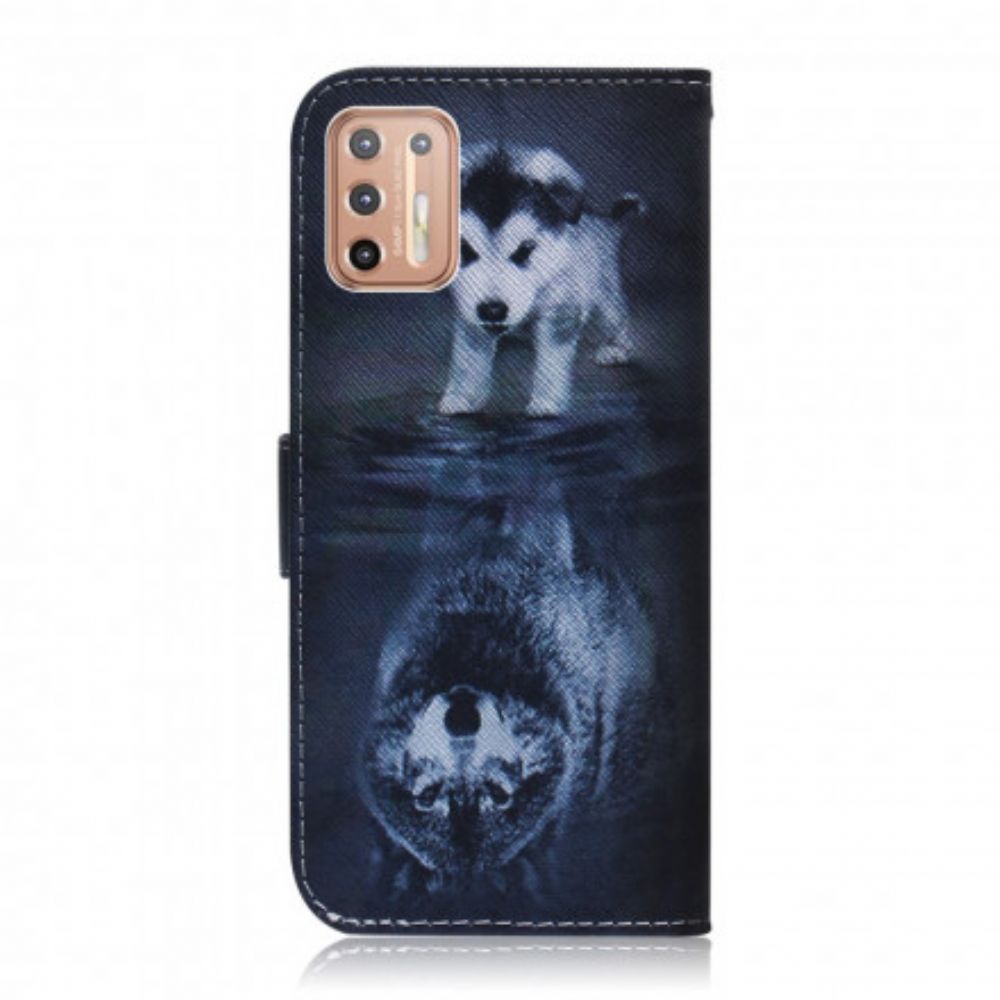 Folio-hoesje voor Moto G9 Plus Ernesto De Wolf