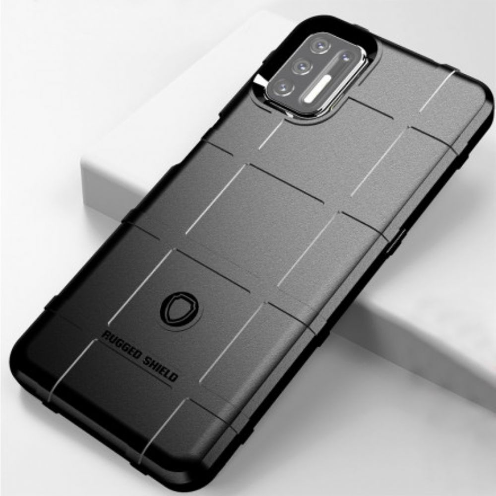 Telefoonhoesje voor Moto G9 Plus Robuust Schild