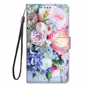 Flip Case voor Samsung Galaxy M23 5G Bloemenwonder