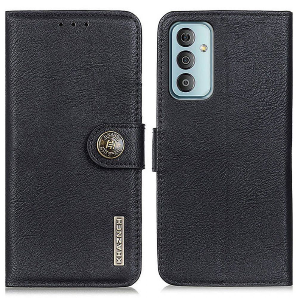 Flip Case voor Samsung Galaxy M23 5G Khazneh Lederen Stijl