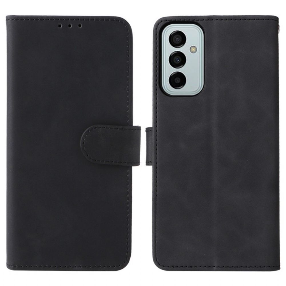 Flip Case voor Samsung Galaxy M23 5G Met Ketting Skin-touch-riem