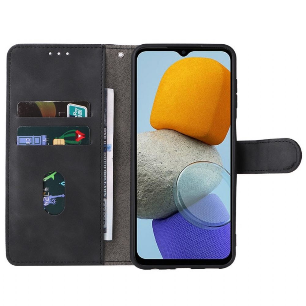 Flip Case voor Samsung Galaxy M23 5G Met Ketting Skin-touch-riem