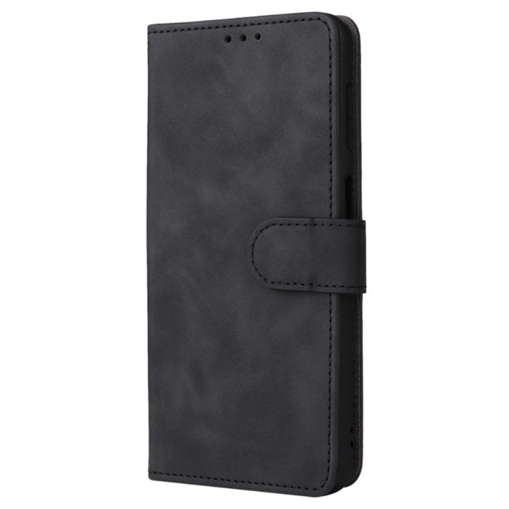 Flip Case voor Samsung Galaxy M23 5G Met Ketting Skin-touch-riem