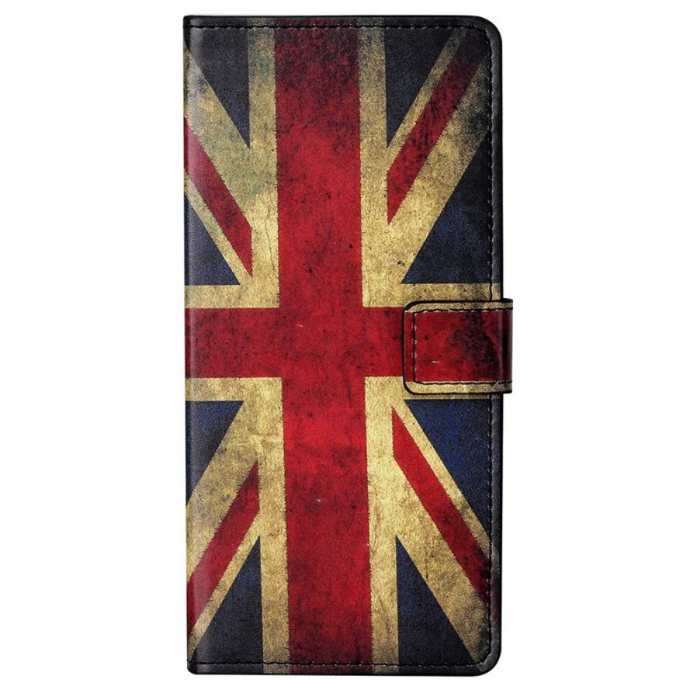 Folio-hoesje voor Samsung Galaxy M23 5G Engelse Vlag