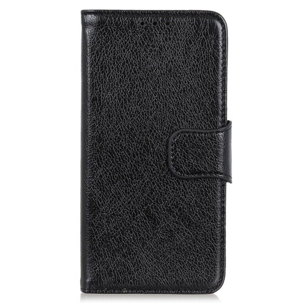 Folio-hoesje voor Samsung Galaxy M23 5G Gesplitst Nappaleer