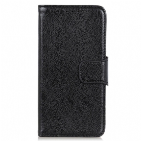 Folio-hoesje voor Samsung Galaxy M23 5G Gesplitst Nappaleer