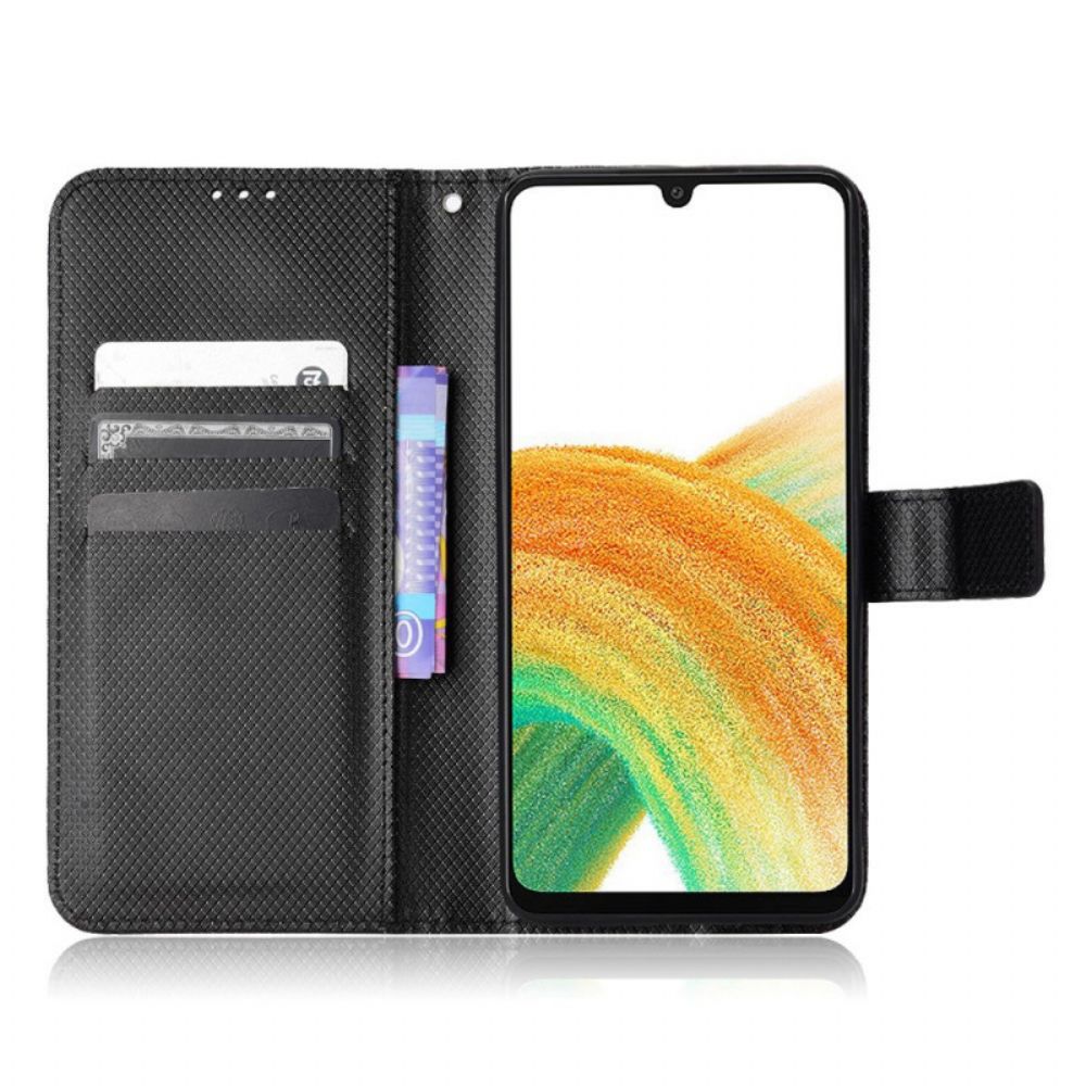 Folio-hoesje voor Samsung Galaxy M23 5G Getextureerd