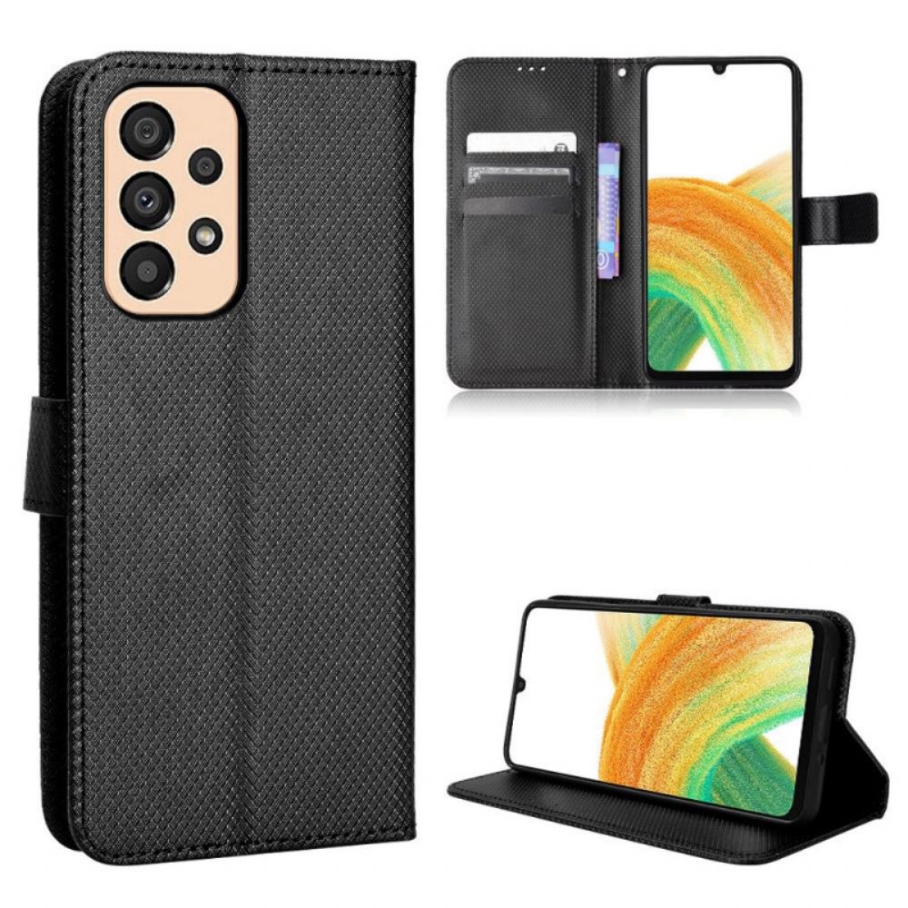 Folio-hoesje voor Samsung Galaxy M23 5G Getextureerd