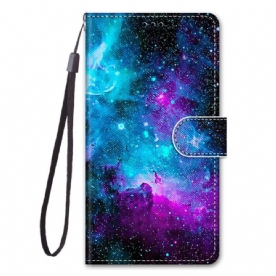 Folio-hoesje voor Samsung Galaxy M23 5G Kosmische Hemel