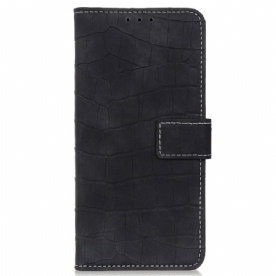 Folio-hoesje voor Samsung Galaxy M23 5G Krokodillenleer Stijl