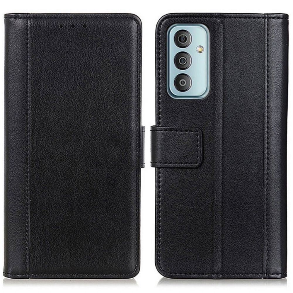 Folio-hoesje voor Samsung Galaxy M23 5G Leerstijl