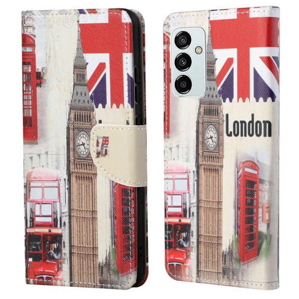 Folio-hoesje voor Samsung Galaxy M23 5G Londen