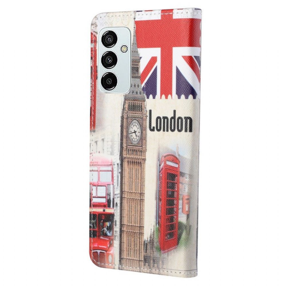 Folio-hoesje voor Samsung Galaxy M23 5G Londen