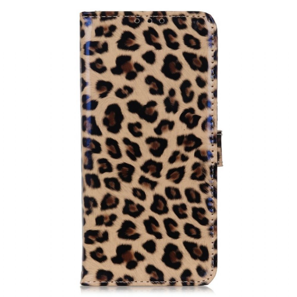 Folio-hoesje voor Samsung Galaxy M23 5G Luipaardhuideffect