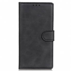 Folio-hoesje voor Samsung Galaxy M23 5G Mat Kunstleer