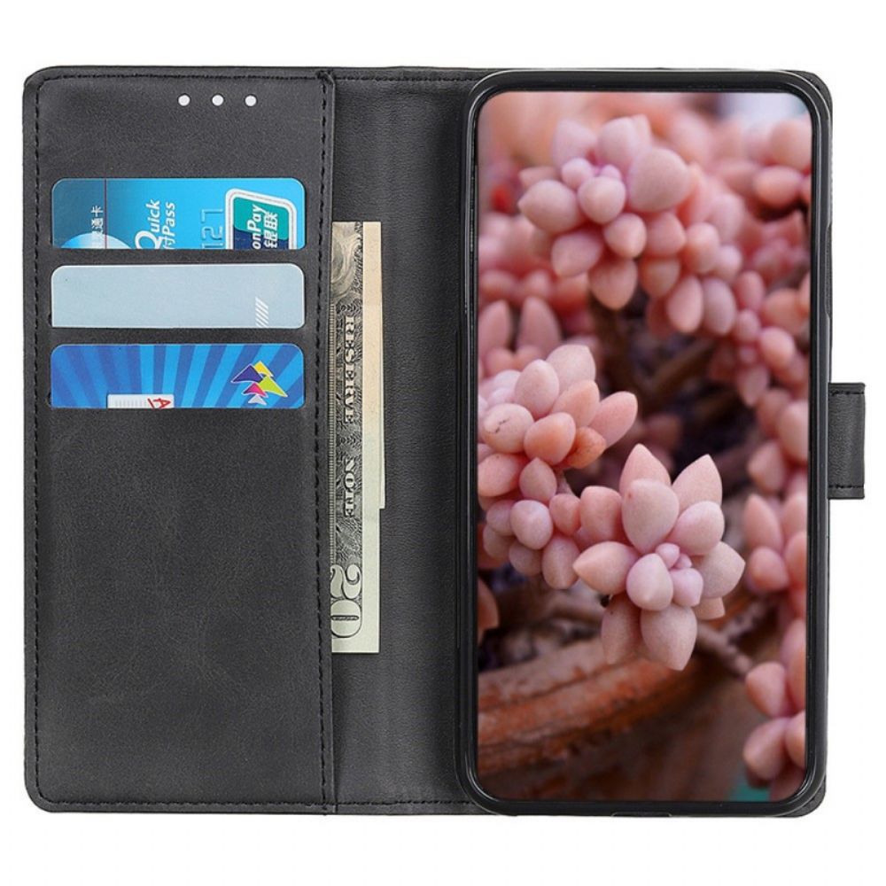 Folio-hoesje voor Samsung Galaxy M23 5G Mat Kunstleer