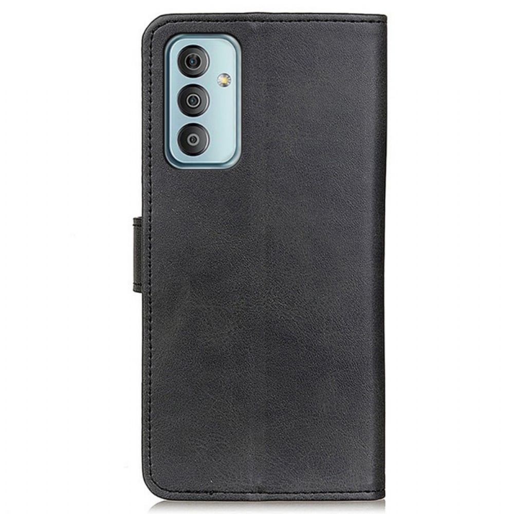 Folio-hoesje voor Samsung Galaxy M23 5G Mat Kunstleer