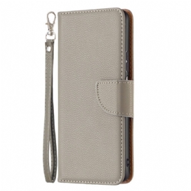 Folio-hoesje voor Samsung Galaxy M23 5G Met Ketting Schuine Riemsluiting