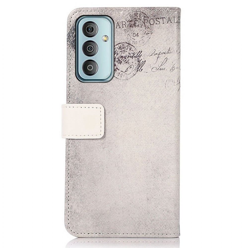 Folio-hoesje voor Samsung Galaxy M23 5G Mooi Kattenpatroon