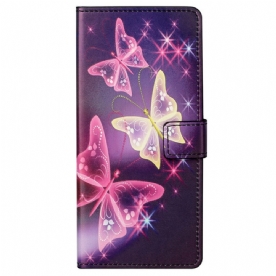 Folio-hoesje voor Samsung Galaxy M23 5G Vlinders Vlinders