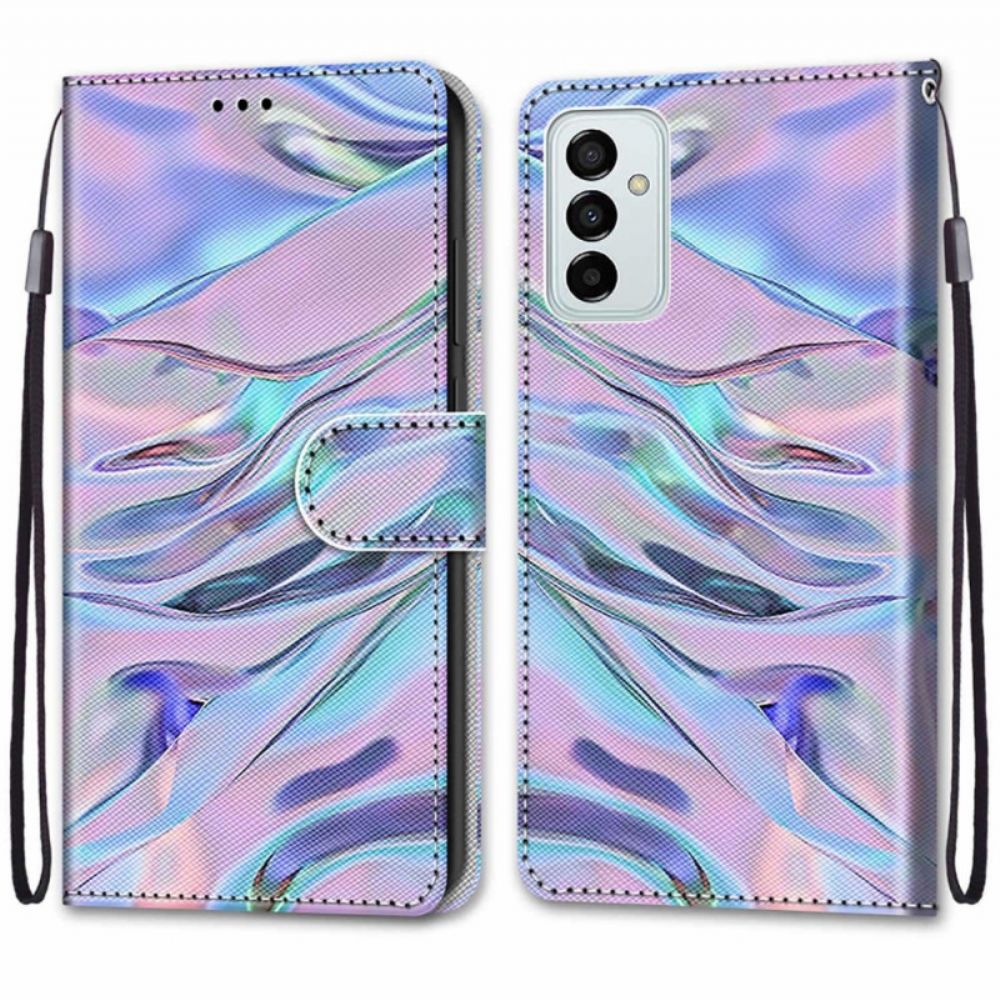 Leren Hoesje voor Samsung Galaxy M23 5G Als Verf